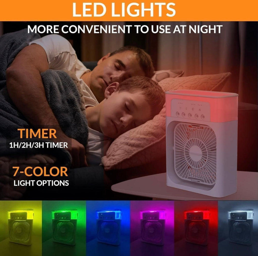 3-in-1 Portable AC Cooler Fan