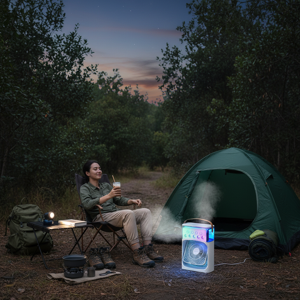 3-in-1 Portable AC Cooler Fan